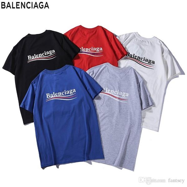 

Cotton men men women women balenciaga hirt ummer logo print fa hion t hirt t hirt hoodie uit tee whole ale