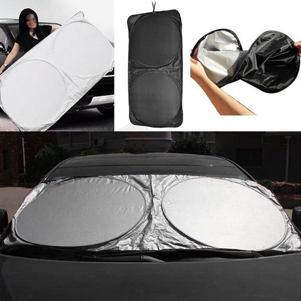 

car front window block cover sun shade auto vehicle windshield visor folding uv rays protector
