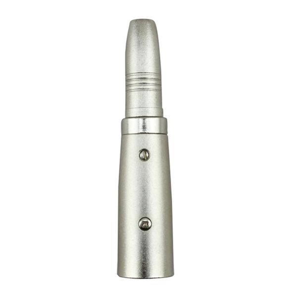 

3-pin xlr male to 1/4 6.35mm stereo female plug audio cord mic adapter