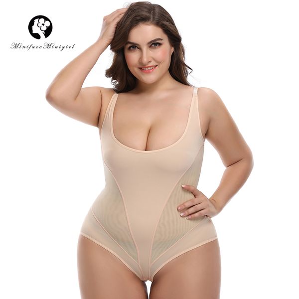 

women shapewear waist trainer shaper slimming butt lifter modeling strap body shaper underwear bodysuit women plus sixe 6xl, Black;white