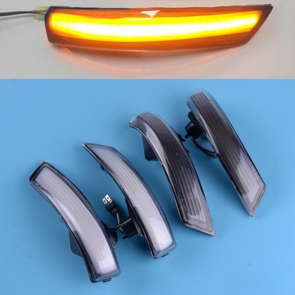 

beler 2pcs car side wing rear view mirror led dynamic turn signal light fit for focus 3 3.5 2011-2018