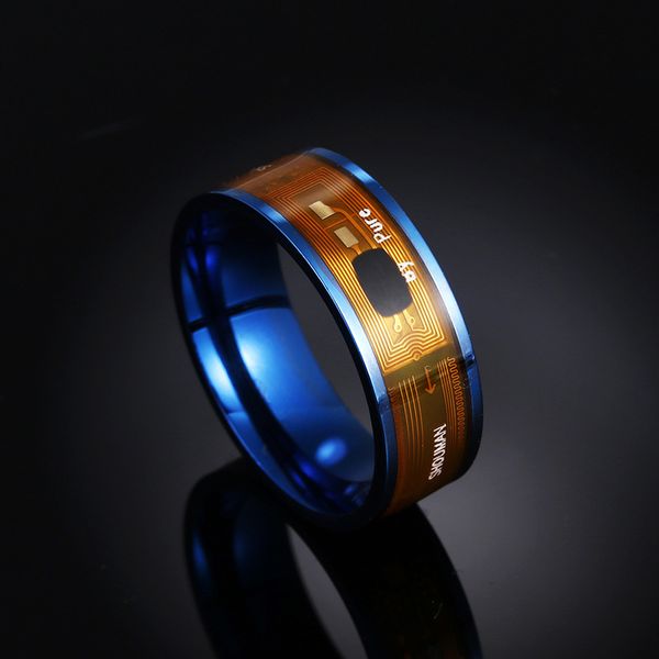 

2019 личность trend мозаика ntag213 chip шаблон ring, Silver