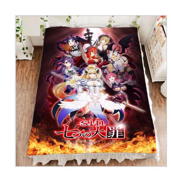 

sin nanatsu no taizai seven deadly sins dakimakura fleece blanket bedsheet 79
