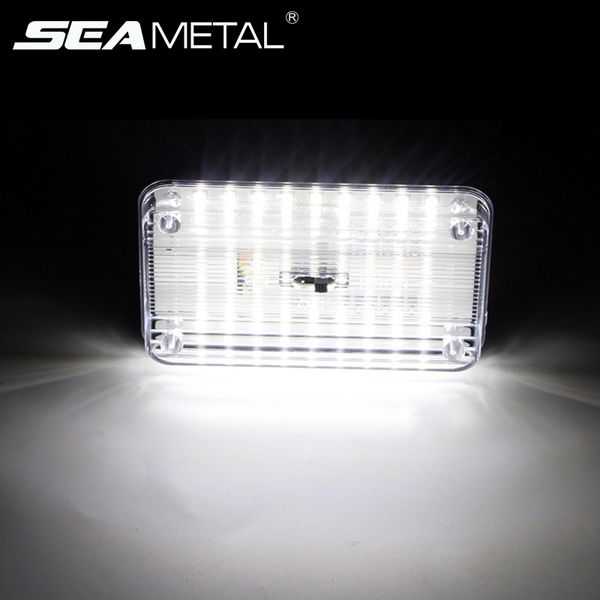 

12v led car reading lights universal interior auto roof lamps 36 led automobiles decoration trunk light super bright car-styling