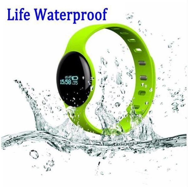 

2018 new h8 smart bracelet long standby bluetooth wristbands sleep tracker sport watch for iphone ios android with retail package