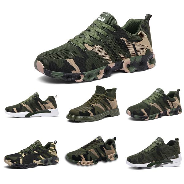 

no-brand designer shoes men women running shoes camouflage army green outdoor trainer siez 35-44 style 17
