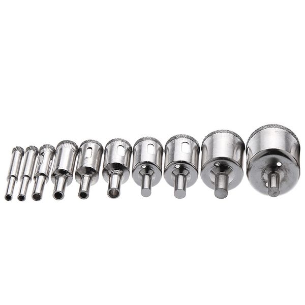 

10pcs diamond hole saw set hole saw drill bit cutter tile glass marble ceramic mode:6-30mm