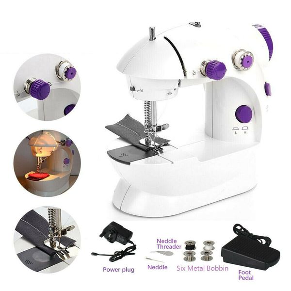 

portable electric sewing machine deskhousehold tailor 2 speed foot peda