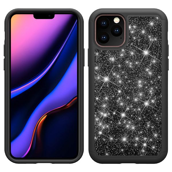 

2019 new iphone11 cellphone case apple 11 max protective cover frosted transparent anti-fall case xr2 fashion luxury phone case