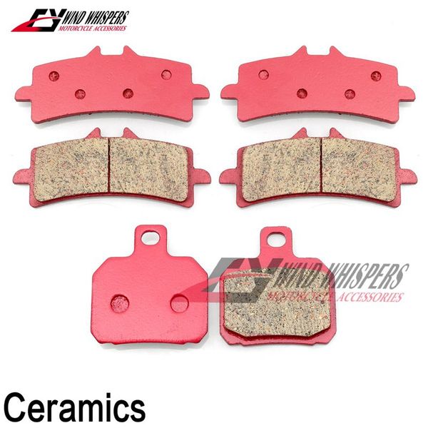 

motorcycle ceramic front rear brake pads for mv agusta f3 675 serie oro 2012 2013 800 f3 2013-2014-2015-2016-2017-2018