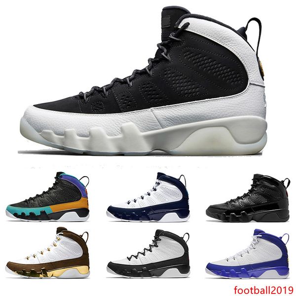 

9 men basketball shoes 9s dream it do it unc bred space jam mop melo mens athletic sports sneakers drop shipping