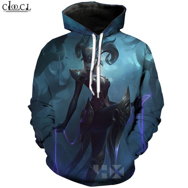 

games league of legends hoodie 3d printed tracksuit casual hero skin hoodies harajuku style streetwear t330, Black