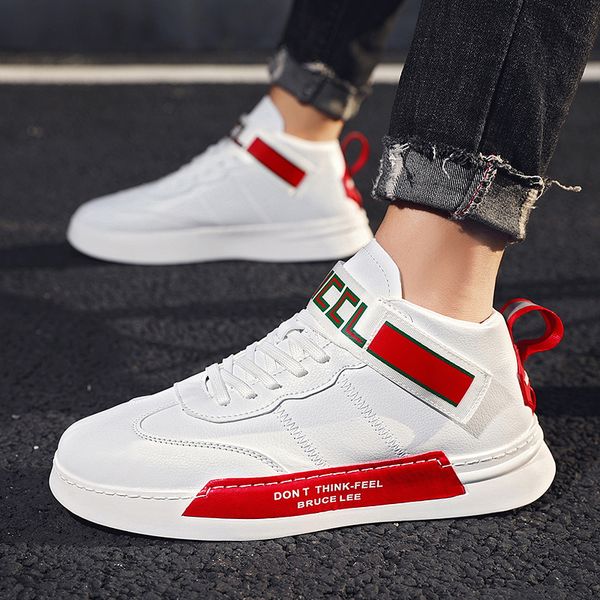 

2020 new women men new sport shoes blue red grey mens trainer sneakers casual shoes leather outdoor classic flats casual shoes size 40-44, Black