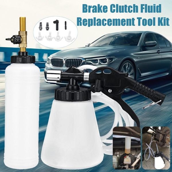 

car brake bleeder bleeding fluid change kit air pneumatic garage vacuum tool 180ltr/min set 90-120psi car accessories tools