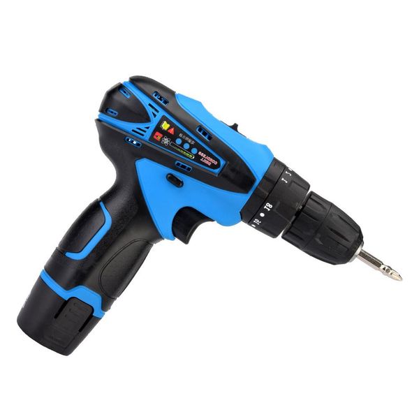 

12v electric rechargeable cordless drill screwdriver handheld professional tool 2019