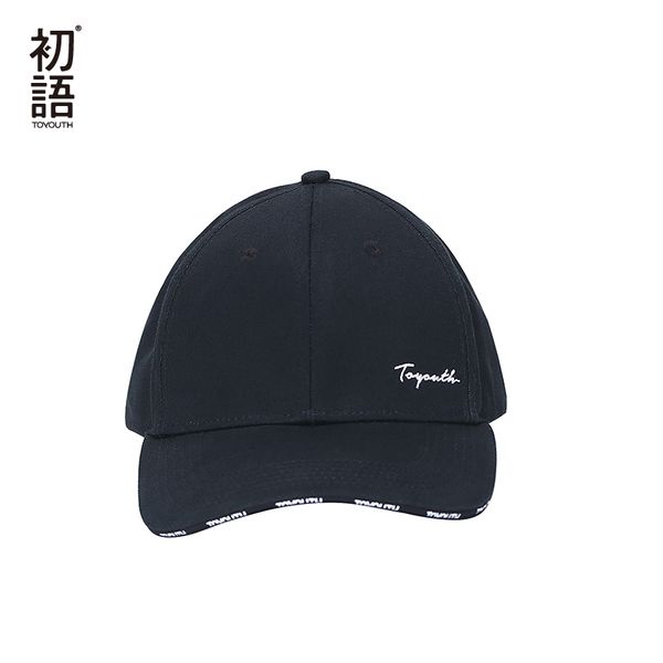 

toyouth new chapeau feutre femme black letter solid cap visor sunhat woman, Blue;gray