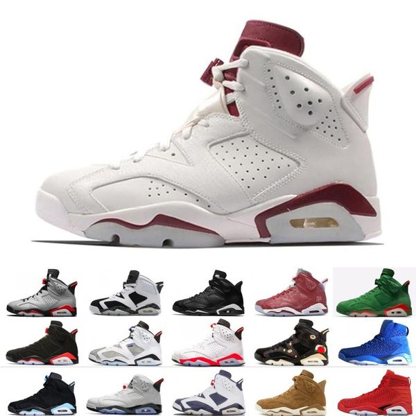 

Best Quality 2019 Bred 6 6s Mens Basketball Shoes Infrared 23 3M Reflective Bugs Bunny Tinker Black Cat Men Sport Sneakers Designer Trainers