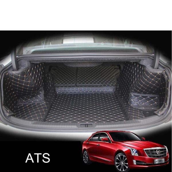 

for ats xts leather car trunk mat cargo liner 2012 2013 2014 2015 2016 2017 2018 2019