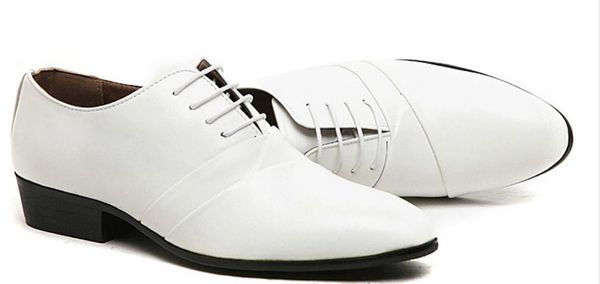 

men's shoes in spring and autumn low heel pointed end @2087, Black