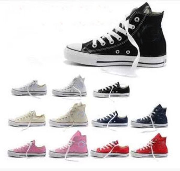 

new star low high casual shoes style sports stars chuck classic canvas shoe sneakers conve men women canvas shoes gift, Black