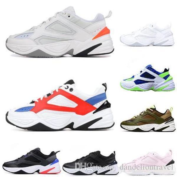 

с коробкой 2019 новый монарх m2k tekno a00354 мода папа хорошие мужские ботинки дизайнер zapatillas повседневная обувь для мужчин женщин кла, Black