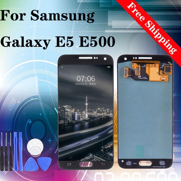 

for samsung galaxy e5 e500 e500f e500h e500m lcd display touch screen digitizer assembly replacement tft brightness adjustable