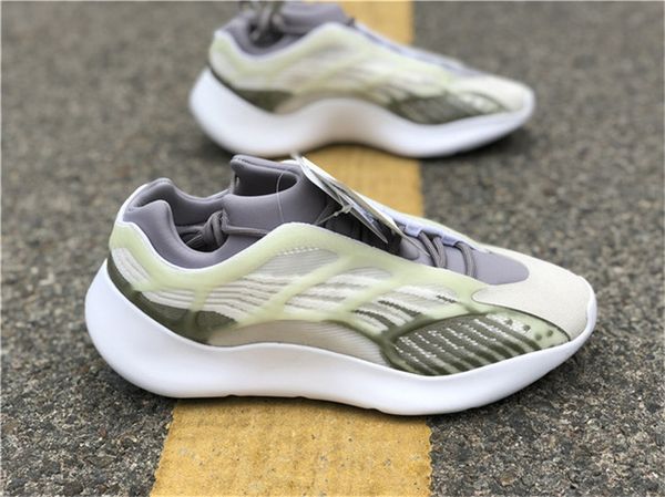 

originals 47boost 700 v3 azael kanye west running shoes for men women wave runner glow in the dark authentic sneakers sports with box 5-13