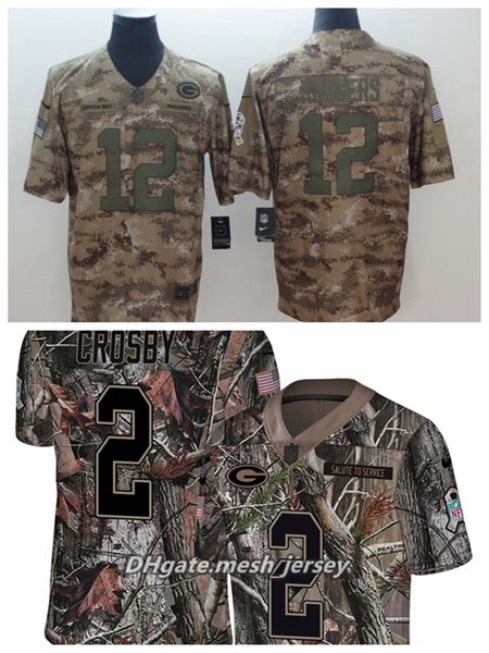 aaron rodgers military jersey