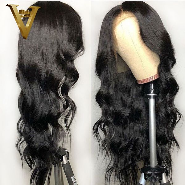 

body wave lace front human hair wigs for black women bleached knots brazilian remy lace front wig pre plucked with baby hair, Black;brown
