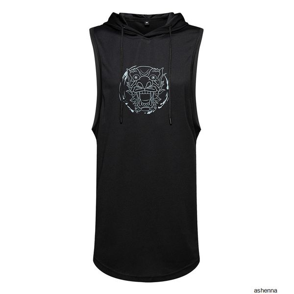 

mens shirtmens designer sleeveless vest medium length money lian cap t shirt sports trend short sleeveqeyi, White;black