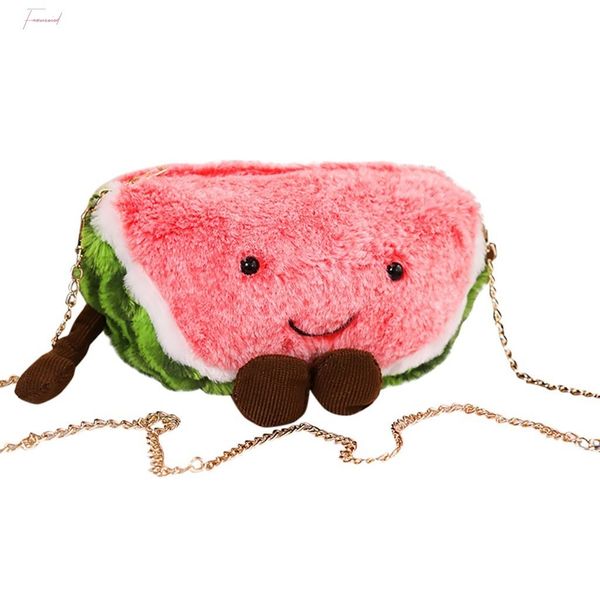 

new fashion women girls korean messenger bag cute fruit sweet shoulder bag cute watermelon bolsos mujer bolsos mujer 2020 s