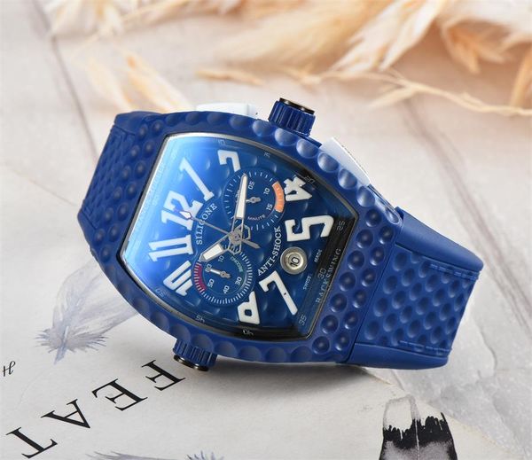 

all the dials work aa3a crime watch stainless steel belt quartz luxury watch brand casual watch5, Slivery;brown