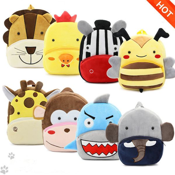 

kids 3d animal backpacks baby girls boys toddler schoolbag children cartoon lion bee bookbag kindergarten toys gifts school bags