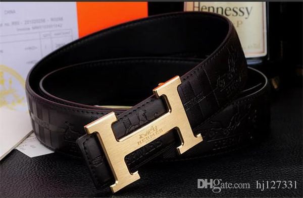 

019hermès brand designer belts women men belt leather luxury81122, Blue;gray