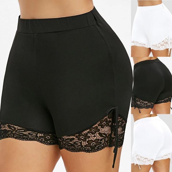 

high waist seamless gym shorts fitness yoga short women plus size basic slip bike shorts workout leggings yoga pants #z, White;red