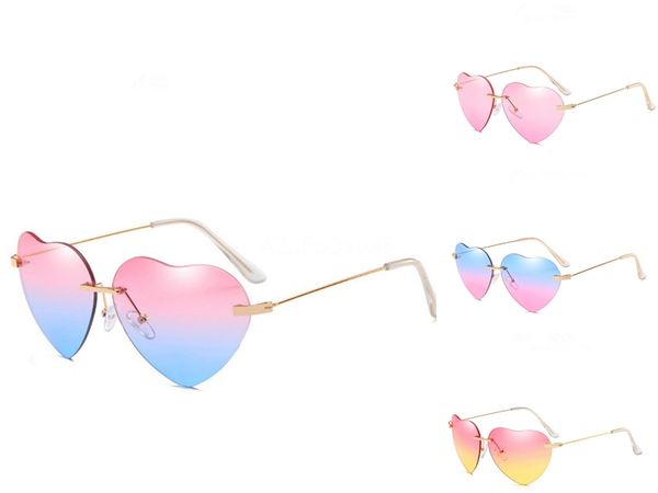 

14 colors classic style heart-shaped sunglasee women and men modern beach heart-shaped sunglasee multi-color heart-shaped sunglasee, White;black