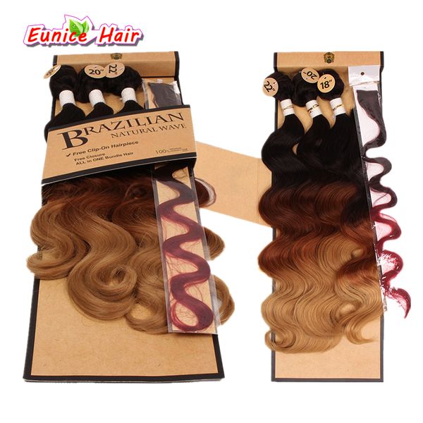 Rainbow Body Wave Synthetic Braiding Body Wave Two Tone Three Tone