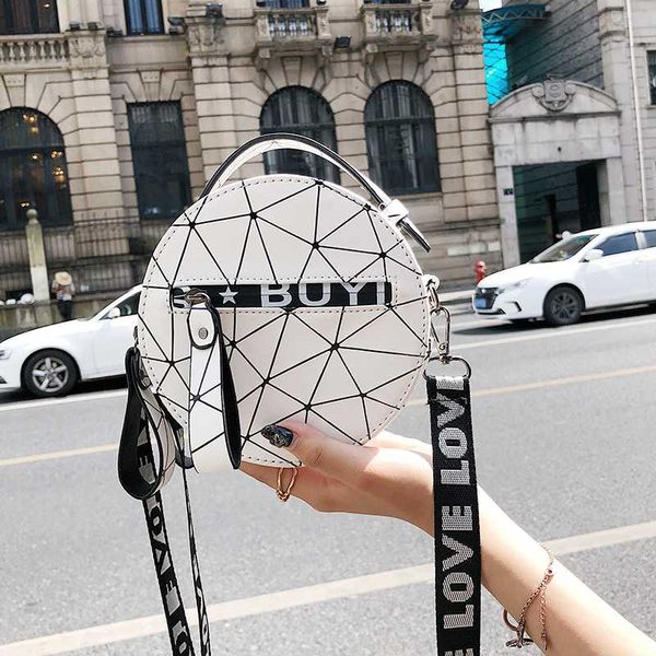

new women shoulder bag luxury handbags women geometric bags designer round messenger bag for 2020 bolsa feminina