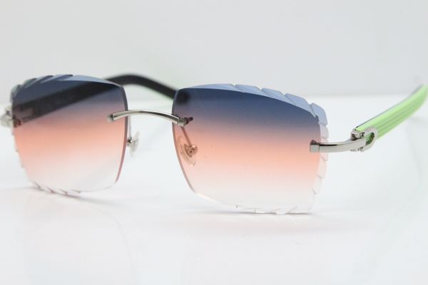 

wholesale rimless glasses black mix green aztec sunglasses man metal mix arms 3524012 sunglasses designer sunglasses with box, White;black