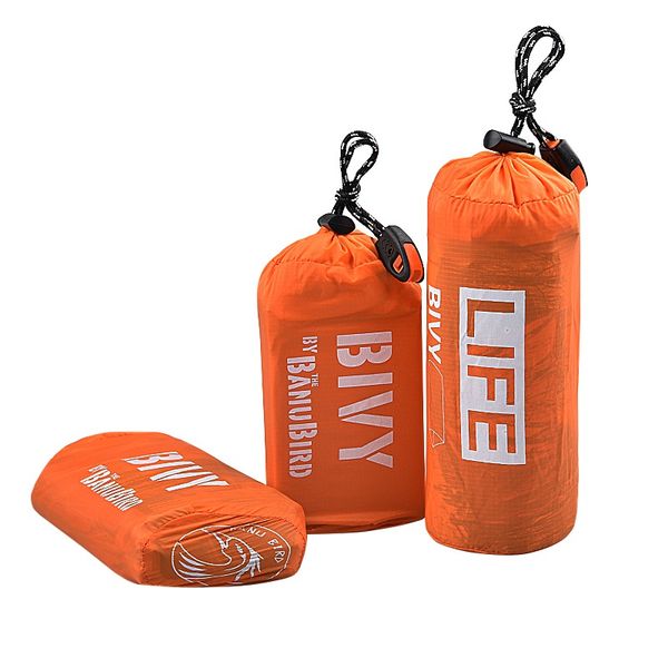 

outdoor life waterproof emergency sleeping bag thermal keep warm mylar first aid emergency blanke camping survival gear