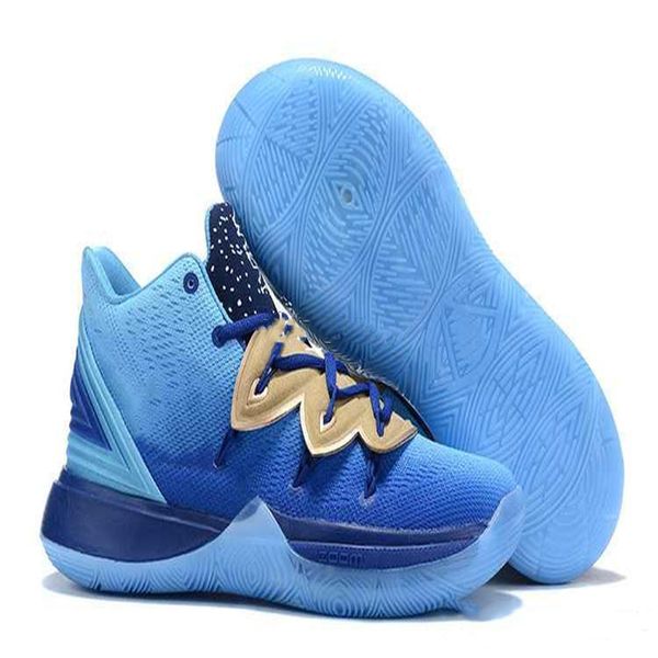 

2020 sponge x kyrie 5 pineapple house mens basketball shoes irving 5s graffiti keep sue fresh cj6951-800 designer sneakers eur 40-46, White;red