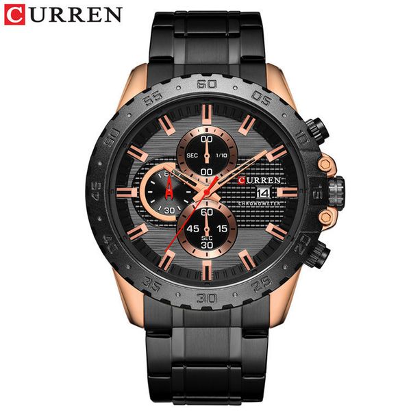 

steel bring wrist watch concise business affairs surface waterproof will latest fashion men's sport mechanical watches men wristwatches, Slivery;brown