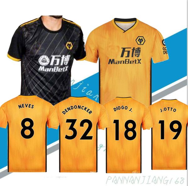 

2019 2020 WOLVERHAMPTON WANDERERS NEVES TOP SOCCER JERSEYS 19 20 HOME AWAY FOOTBALL SHIRTS DOHERTY CAVALEIRO COSTA DIOGO J MAILLOTS