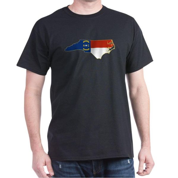 

north carolina flag t-shirt american, White;black