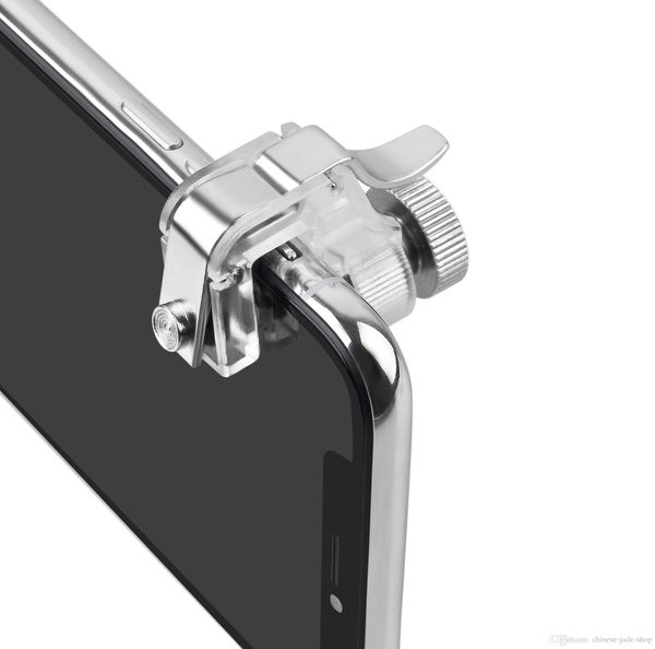 

r11 clear abs+ metal 1 pair mobile trigger shooting mobile game shooter controller for pubg rules of survival 50pari/ lot