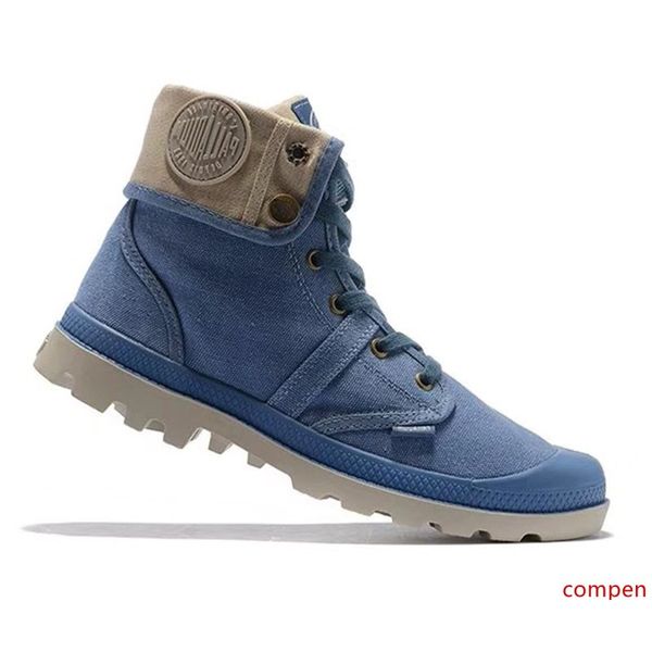 

2020 palladium pallabrouse men high army military ankle boots canvas sneakers casual anti-slip designer shoes size 36-45