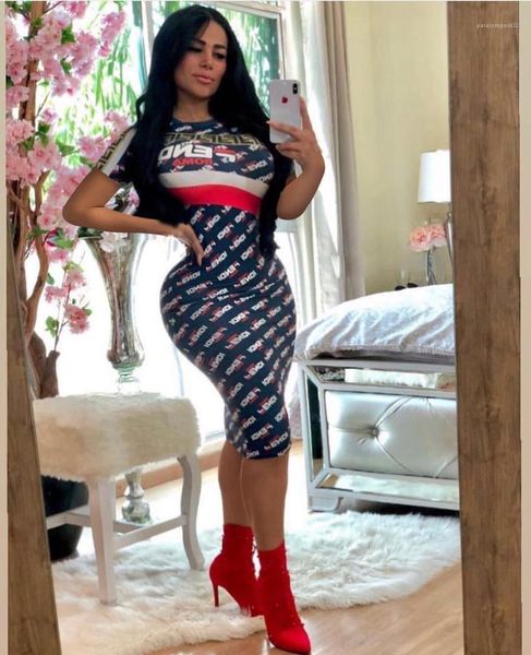 

панелями с коротким рукавом одежда мода повседневная женская экипаж шеи одежда цифровой печатные платья для женщин дизайнер, Black;gray