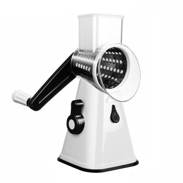 

ручной овощерезка slicer круглый мандолина slicer картофель морковь терка овощечистка из нержавеющей стали измельчитель лезвия кухонные гадж