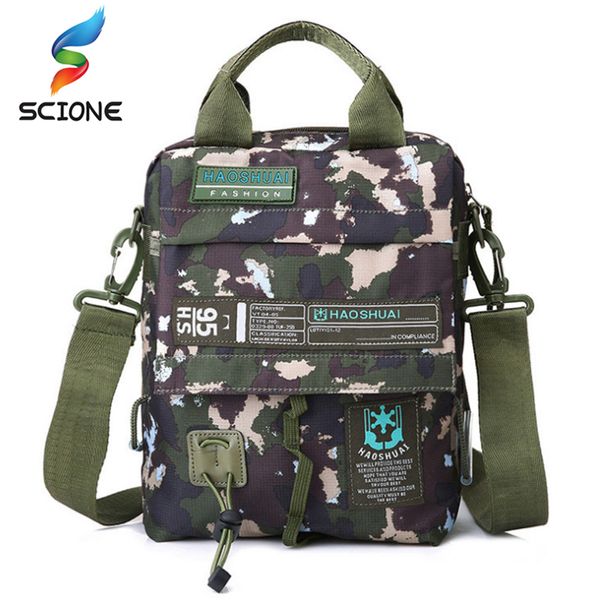 

men women's new style tactical bag oxford messenger camouflage crossbody shoulder bags sports toolkit handbag