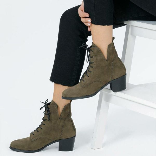 

flo osgoode56z khaki women 's boots butigo, Black